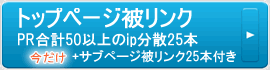 IP分散 被リンク